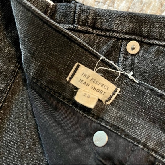 Madewell the perfect Jean shorts black - Picture 8 of 9